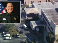 Deputado da Flórida morto, dois feridos quando o despejo do filho pela mãe explode em tiros Deputado da Flórida morto, dois feridos quando o despejo do filho pela mãe explode em tiros