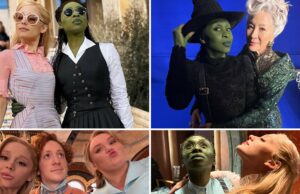 Desafie a gravidade com essas fotos ‘perversas’ dos bastidores 'Wicked' - nos bastidores