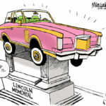 Desenho animado: Lincoln Memorial