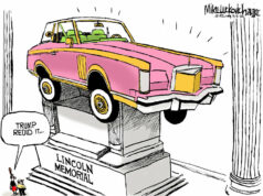 Desenho animado: Lincoln Memorial Desenho animado: Lincoln Memorial