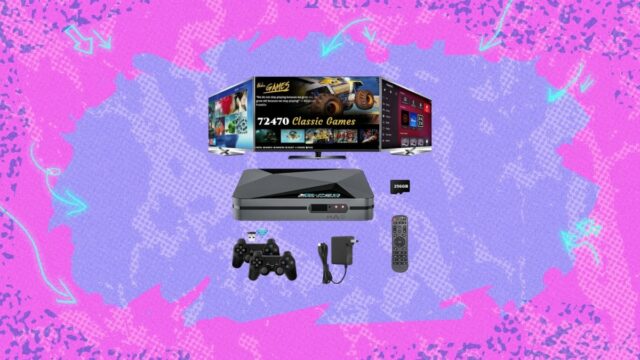 Desfrute de centenas de clássicos nostálgicos com este console de Desfrute de centenas de clássicos nostálgicos com este console de jogos retrô para toda a família, agora com desconto de US$ 75