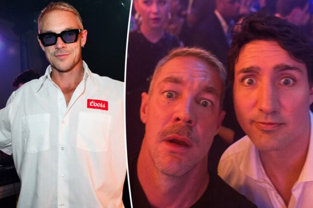 Diplo trolls fãs com selfie de Justin Trudeau após afirmação de namoro selvagem: ‘Aquele que escapou’
