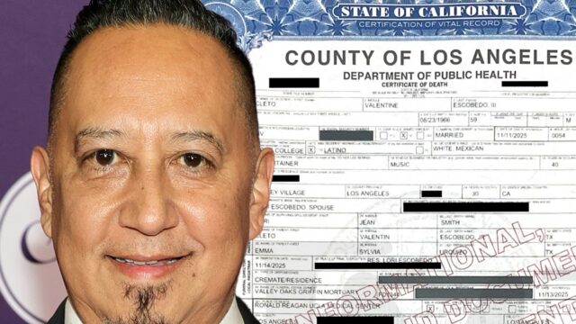 Divulgada a causa da morte do líder da banda de Divulgada a causa da morte do líder da banda de Jimmy Kimmel, Cleto Escobedo III