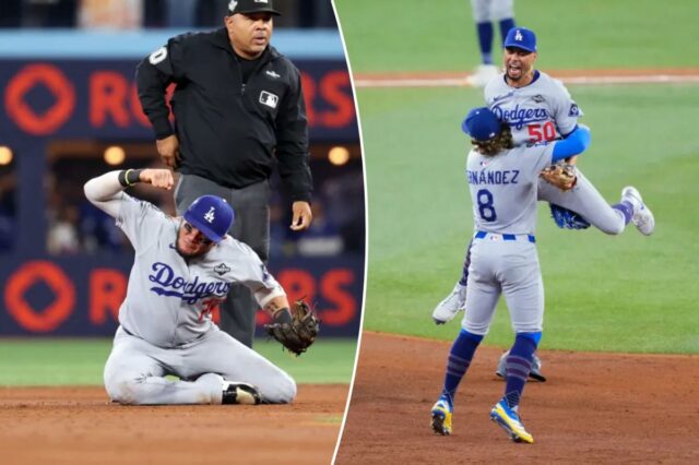 Dodgers forçam o jogo 7 da World Series depois de Dodgers forçam o jogo 7 da World Series depois de se segurar para uma vitória emocionante