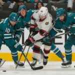 Dois erros condenam Sharks na derrota para Ottawa Senators