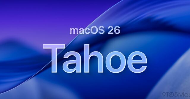 macOS 26 Tahoe