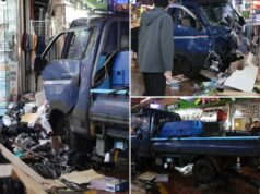 Dois mortos e 18 feridos após caminhão atropelar pedestres em mercado da Coreia do Sul Dois mortos e 18 feridos após caminhão atropelar pedestres em mercado da Coreia do Sul