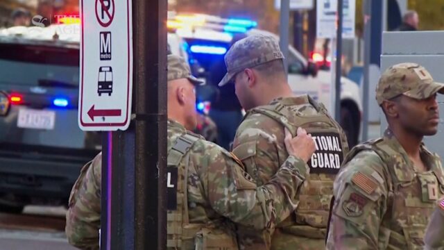 Dois soldados da Guarda Nacional dos EUA baleados perto da Dois soldados da Guarda Nacional dos EUA baleados perto da Casa Branca em ataque direcionado
