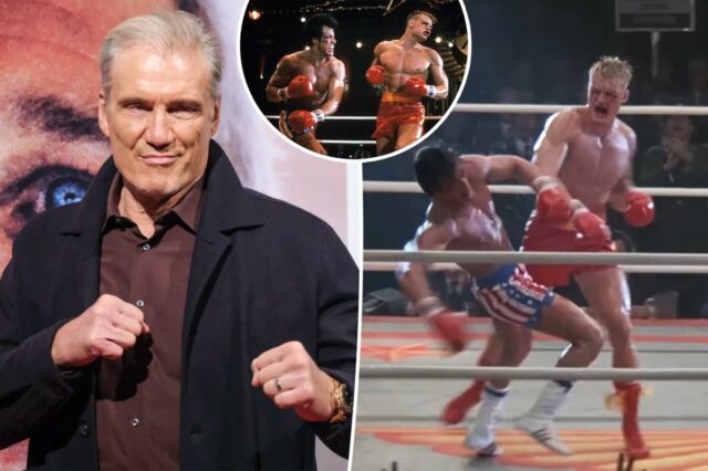 Dolph Lundgren admite que se sentiu culpado por mandar Sylvester Stallone para o hospital durante ‘Rocky IV’
