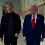 Um vídeo da Casa Branca mostra Donald Trump deixando Cristiano Ronaldo histérico