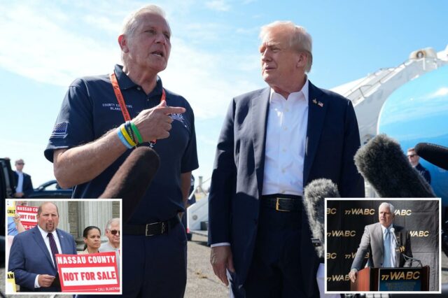 Donald Trump endossa o executivo de Nassau, Bruce Blakeman, em movimento que pode influenciar a corrida de Long Island: '100% MAGA'
