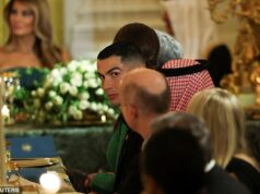 Donald Trump presta homenagem a Cristiano Ronaldo em jantar na Casa Branca com o príncipe herdeiro saudita Cristiano Ronaldo esteve entre os convidados de um jantar na Casa Branca na noite de terça-feira