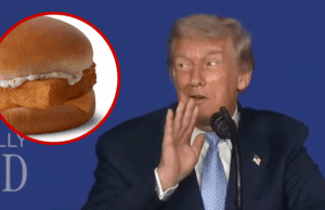 Donald Trump revela que seu prato favorito no McDonald’s é Filet-O-Fish 111825_donald_trump_mcdonalds_kal