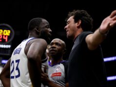 Draymond Green explica a interação acalorada com o fã questionador durante Warriors-Pelicans Draymond Green explica a interação acalorada com o fã questionador durante Warriors-Pelicans