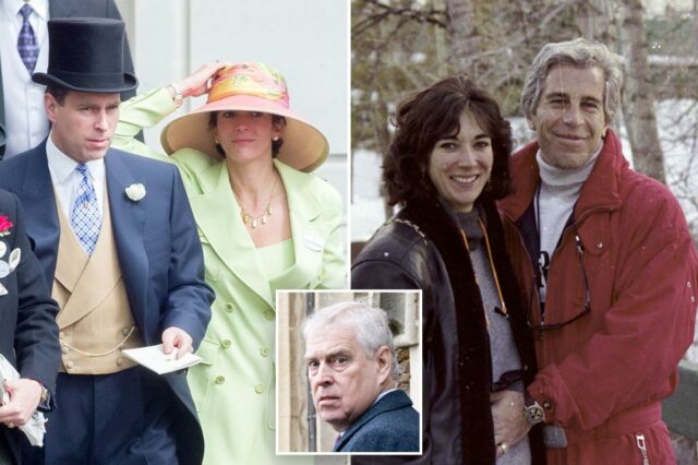Drogas sexuais encontradas depois que o ex-príncipe Andrew deu festa para Jeffrey Epstein e Ghislaine Maxwell na propriedade real: livro
