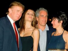E-mail de Epstein afirma que Trump ‘sabia sobre as meninas’ Donald Trump com o bilionário criminoso sexual Jeffrey Epstein em 2000, com seus respectivos parceiros Melania Knauss (agora Trump) e Ghislaine Maxwell no clube do presidente Mar-a-Lago, na Flórida.