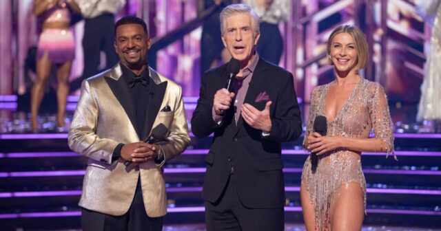 EP 'DWTS' reage ao apelo de Tom Bergeron para trazer Quais-DWTS-Pros-Estavam-na-Trupe-Antes-Ser-Pros-Vs-Quem-Não Era-Britt-Stewart-Ezra-Sosa-Jenna-Johnson