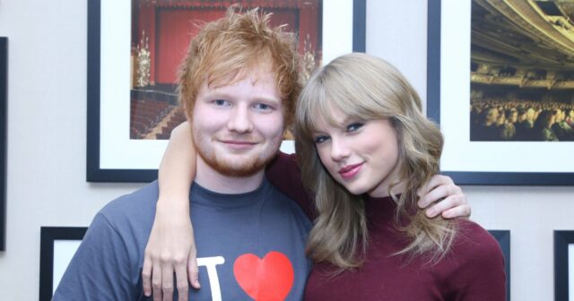 Ed Sheeran relembra quantas vezes ele vê Bestie Taylor Swift