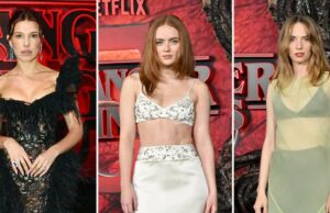 Elenco de ‘Stranger Things’ oferece drama em looks transparentes na estreia da 5ª temporada Elenco de 'Stranger Things' oferece drama em looks transparentes na estreia da 5ª temporada