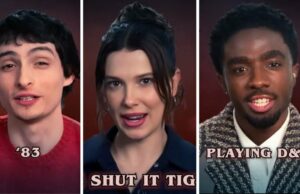 Elenco de ‘Stranger Things’ recapitula série inteira com rap de um minuto no ‘The Tonight Show’ | Vídeo Elenco de 'Stranger Things' recapitula série inteira com rap de um minuto no 'The Tonight Show' | Vídeo