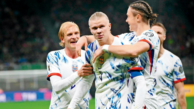 Eliminatórias para a Copa do Mundo | ‘Estou feliz, mas mais aliviado’: Erling Haaland
