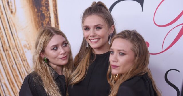 Elizabeth Olsen faz comentários raros sobre Ashley e Mary-Kate 'apoiadoras' Ashley Olsen, Elizabeth Olsen e Mary-Kate Olsen