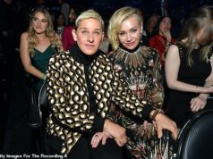 Ellen DeGeneres e Portia de Rossi recuam no plano de permanecer no Reino Unido enquanto Trump está no poder enquanto o casal planeja retornar à ensolarada Califórnia para escapar do inverno frio de Cotswold Ellen DeGeneres (à esquerda) e sua esposa Portia de Rossi (à direita) mudaram-se para a Inglaterra há um ano, colocando a culpa firmemente em Donald Trump
