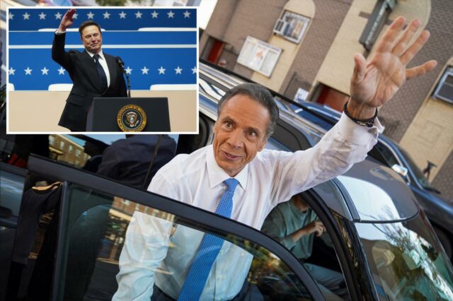 Elon Musk apoia Andrew Cuomo na corrida para prefeito de Elon Musk apoia Andrew Cuomo na corrida para prefeito de Nova York