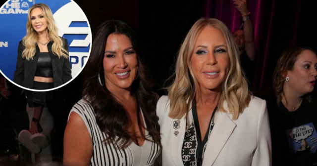 Emily Simpson, do RHOC, afirma que Vicki Gunvalson ainda não Por que Emily Simpson, donas de casa reais de Orange County, acredita que o juiz de Tamra vazou histórias