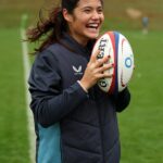 Emma Radacanu compartilhou suas experiências no Grand Slam durante uma visita à seleção inglesa de rugby