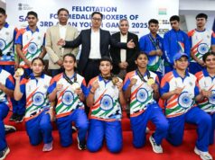 Encerramento esportivo indiano, 3 de novembro: Realizadores dos Jogos Asiáticos Juvenis serão felicitados pela IOA lightbox-info