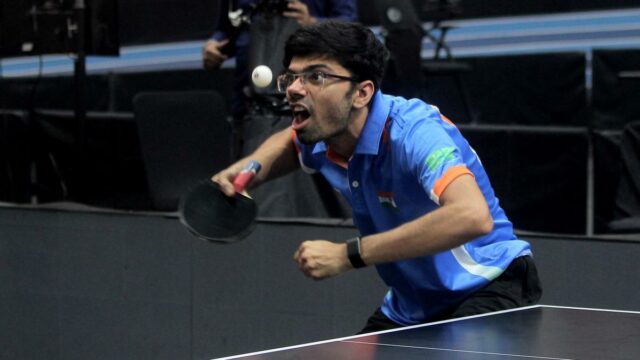 Encerramento esportivo indiano, 4 de novembro: Manav Thakkar vence a partida de estreia no WTT Champions Frankfurt
