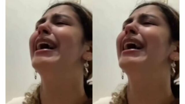 Enquanto chorava, Helwa Bachmid disse que a história do abandono Enquanto chorava, Helwa Bachmid disse que a história do abandono de Habib Bahar não era um drama