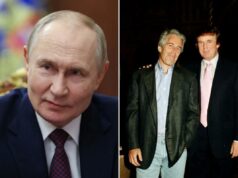 Epstein se gabou de sua capacidade de fornecer aos russos “insights” sobre Trump O presidente russo, Vladimir Putin, participando de uma reunião com o CEO do Sberbank, German Gref.