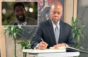 Eric Adams obscurece rival durante viagem ao exterior por causa de ameaças de assumir o cargo de prefeito de Nova York Eric Adams obscurece rival durante viagem ao exterior por causa de ameaças de assumir o cargo de prefeito de Nova York