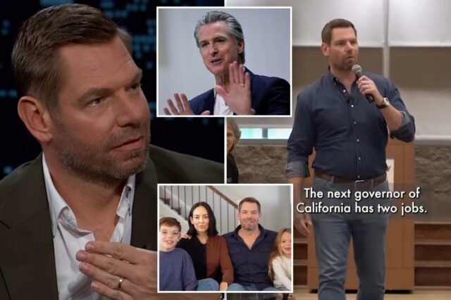 Eric Swalwell anuncia candidatura a governador da Califórnia e promete ser ‘protetor e lutador’
