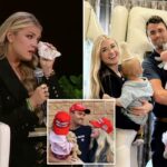 Erika Kirk revela que rezou para estar grávida quando seu marido, Charlie, foi assassinado