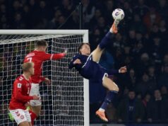 Escócia vence a Dinamarca por 4 a 2 e garante primeira vaga na Copa do Mundo desde 1998 Futebol Futebol - Copa do Mundo FIFA - Eliminatórias da UEFA - Grupo C - Escócia x Dinamarca - Hampden Park, Glasgow, Escócia, Grã-Bretanha - 18 de novembro de 2025 Scott McTominay da Escócia comemora seu primeiro gol Action Images via Reuters/Lee Smith TPX IMAGENS DO DIA