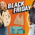 Bolsa Coach rosa com dourado