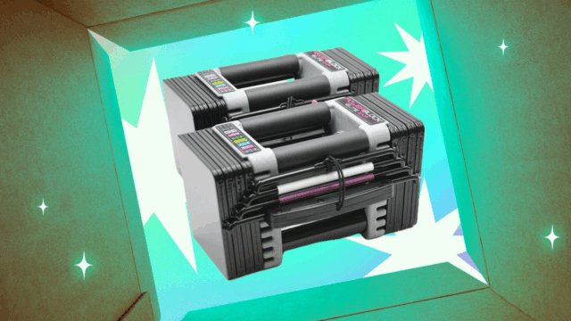 Esses halteres compactos ajustáveis ​​têm 24% de desconto na Black Friday
