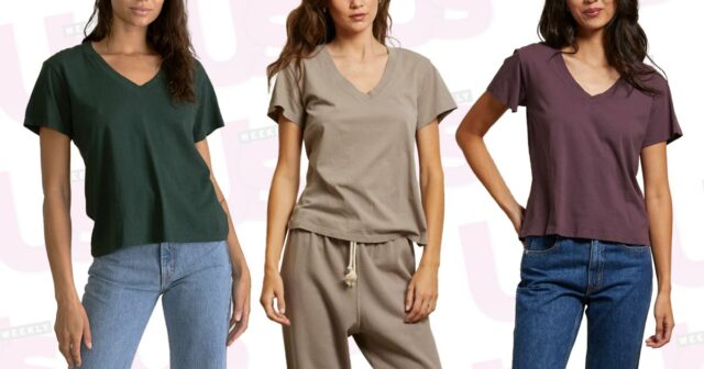 Esta camiseta solta e não pegajosa é um item básico que você precisa
