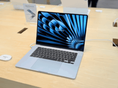 Estas são as melhores ofertas de novos MacBooks em novembro: a partir de US$ 599 macbook air azul celeste M4 - display apple store - arin
