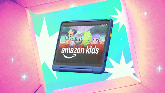 Este tablet Fire Kids Pro tem 45% de desconto antes Este tablet Fire Kids Pro tem 45% de desconto antes da Black Friday