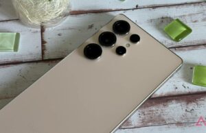 Estou disposto a perdoar o Galaxy S25 Ultra por US$ 950 Tela do Samsung Galaxy S25 Ultra mostrada em exteriores