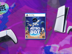 Estou jogando Tomb Raider pela centésima vez, e essas ofertas da Black Friday do PS5 estão alimentando meu hábito Astrobot