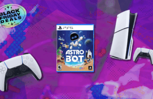 Estou jogando Tomb Raider pela centésima vez, e essas ofertas da Black Friday do PS5 estão alimentando meu hábito Astrobot