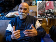 Estranho bate aleatoriamente na cabeça de um sobrevivente do câncer, 71, do lado de fora da Macy’s Herald Square Mustafa Sevindik, 71, estava caminhando com sua esposa e filho quando uma estranha bateu em sua cabeça sem provocação, disseram policiais e fontes.