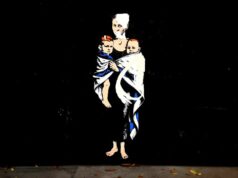 Estrela de David apagada em ataque chocante às vítimas do Hamas, memorial de mãe judia e dois filhos pequenos Estrela de David apagada em ataque chocante às vítimas do Hamas, memorial de mãe judia e dois filhos pequenos