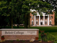 Estudante conservador expõe faculdade do Meio-Oeste por impedir capítulo do Turning Point USA O campus do Beloit College, localizado em Beloit, Wisconsin, é retratado.