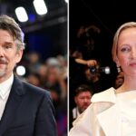 Ethan Hawke posa com a filha Maya no Festival de Cinema de Estocolmo